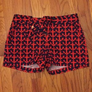 Vineyard Vines anchor pattern shorts